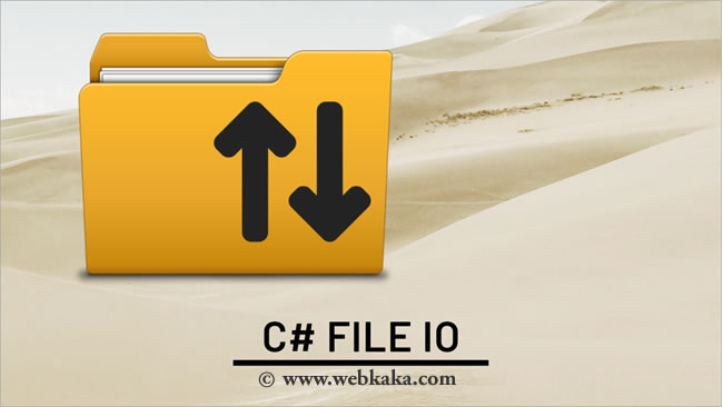 C# FileStream、StreamWriter、StreamReader、TextWriter、TextReader