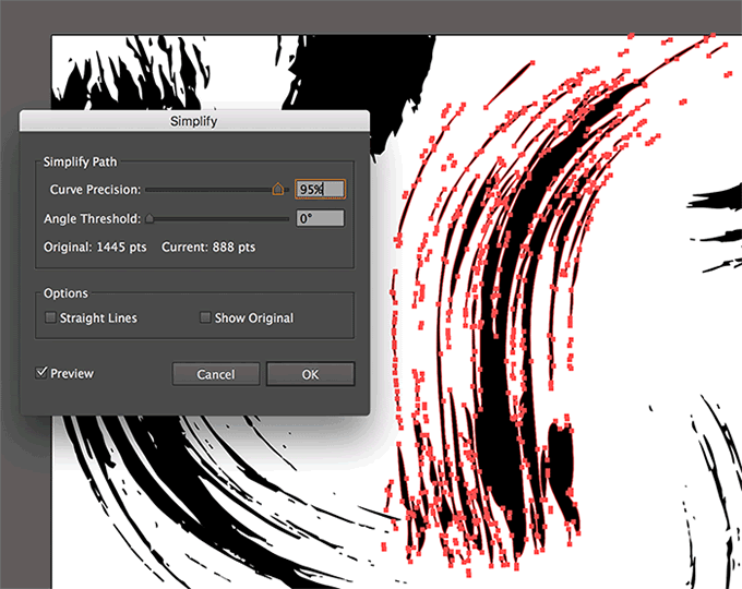 減少路徑點(diǎn) 