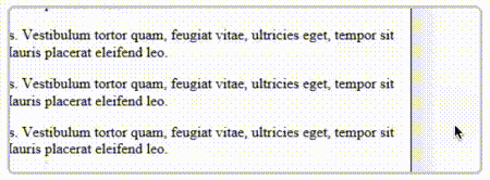 在 Edge, IE 10/11 中隱藏滾動條