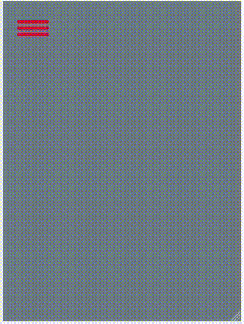 左上角動畫漢堡菜單